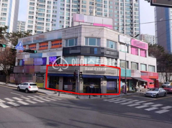 경기 용인수지구 신봉동 상가동 삼거리 코너 상가 !!! 월세 매물번호 11024 사진 1