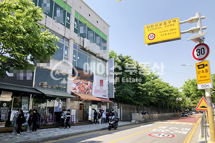 경기 용인수지구 죽전동 초중고 통학로변 입지 최고 상가!!! 월세 매물번호 10053 사진 4