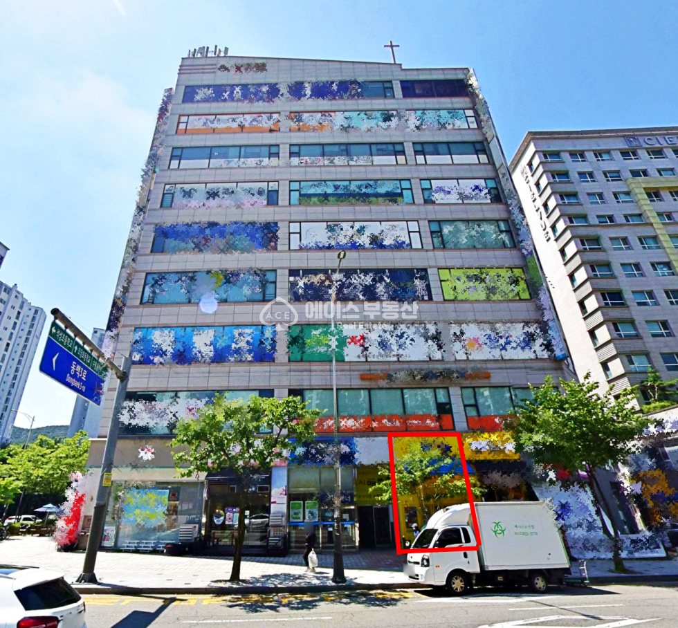 경기 용인기흥구 중동 1층 대로변 눈에 확 띄는 알짜 매장, 동백역 인근 사거리 노출 갑! 월세 매물번호 10790 사진 1