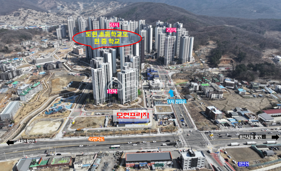 경기 용인처인구 모현읍 왕산리 호재 가득! 매머드급 대단지 품은 상사 매매/임대 분양 매물번호 10550 사진 2
